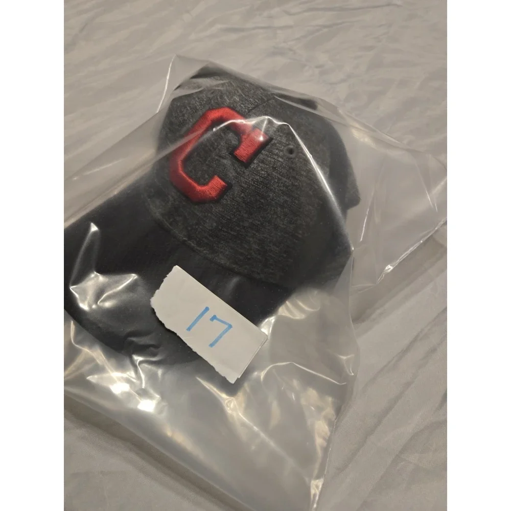 Youth Cleveland Indians (Guardians) Hat Cap MLB 39 Thirty Grey Red New‎ Era 2016